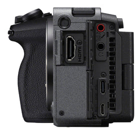 Sony FX30 compact body on location for versatile shooting.