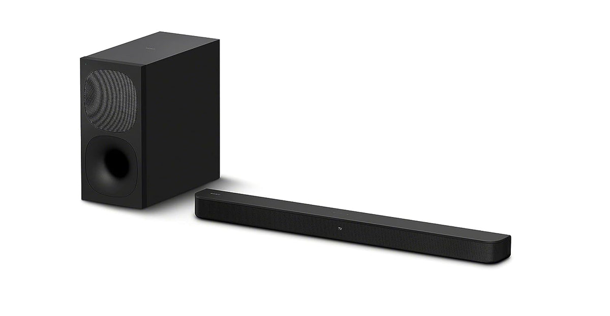 Sony HT-S400 surround-front view for immersive TV watching with wide audio staging.