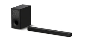 Sony HT-S400 surround-front view for immersive TV watching with wide audio staging.
