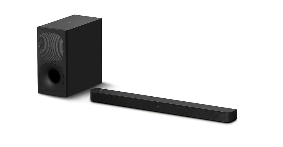 Sony HT-S400 surround-front view for immersive TV watching with wide audio staging.