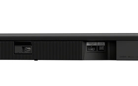 Sony HT-S400 wall-mountable design sits flush against the wall.