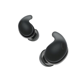 Sony LinkBuds Fit compact-earbuds in black offer daily comfort and secure wear.