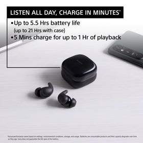 Sony LinkBuds Fit immersive audio and clear calls in noisy environments