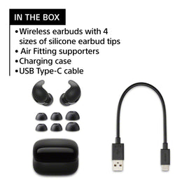 Sony LinkBuds Fit touch controls for quick volume and playback