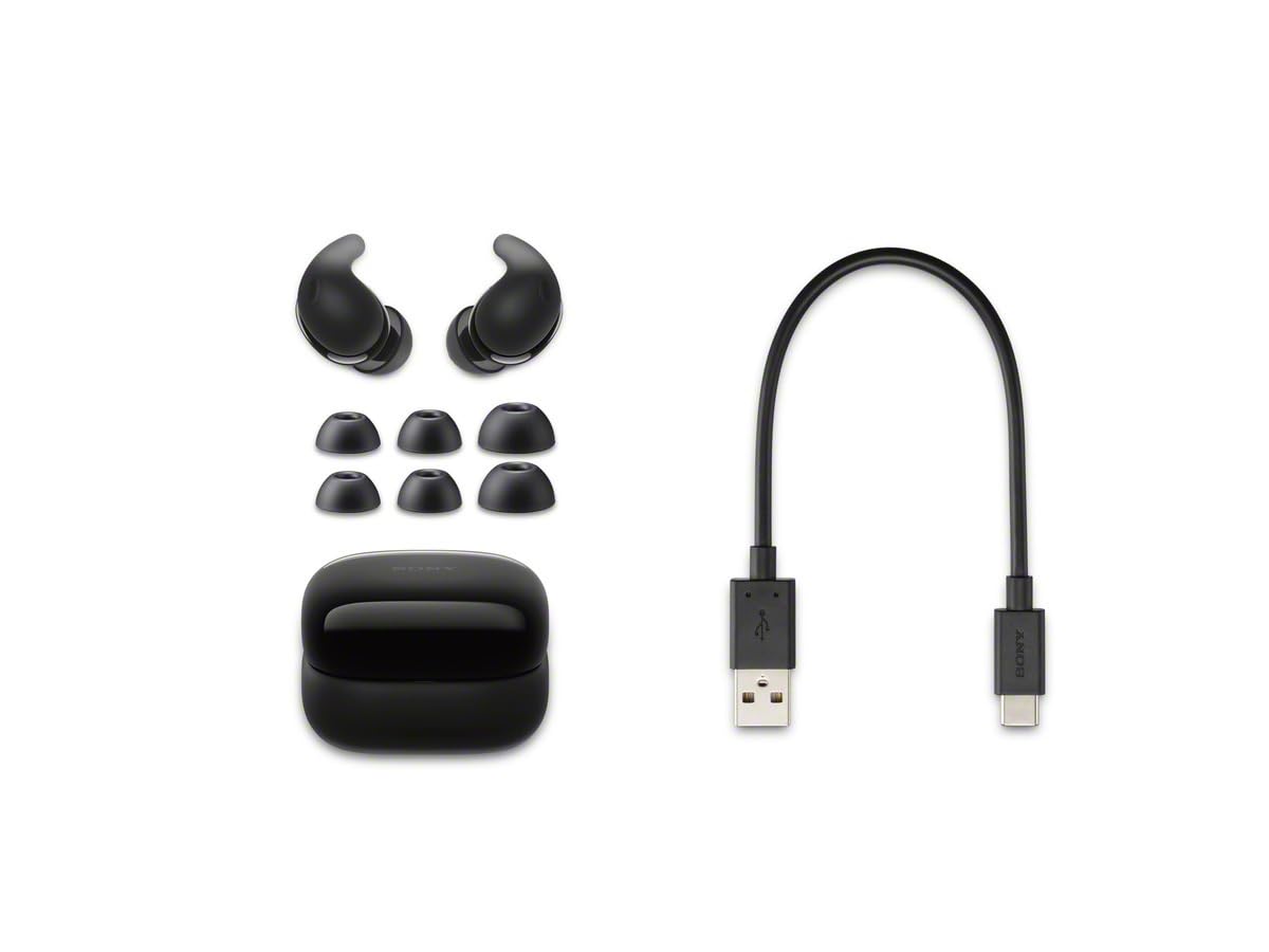 Sony LinkBuds Fit Integrated Processor V2 optimizes noise canceling in real time.