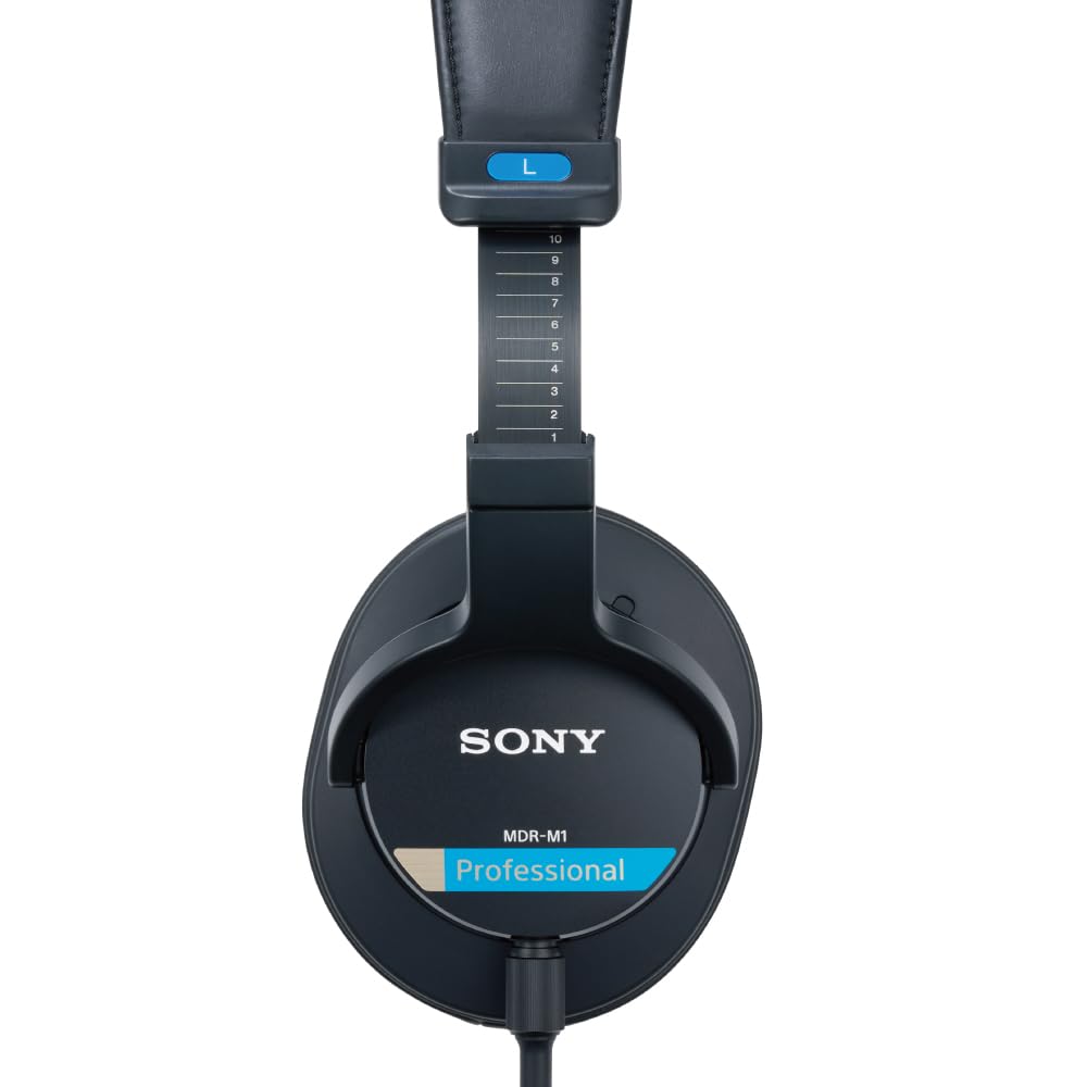 Sony MDR-M1 collaboration with engineers for authentic creative intent.