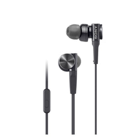 Sony MDR-XB75AP B base booster inside shell delivering deep bass