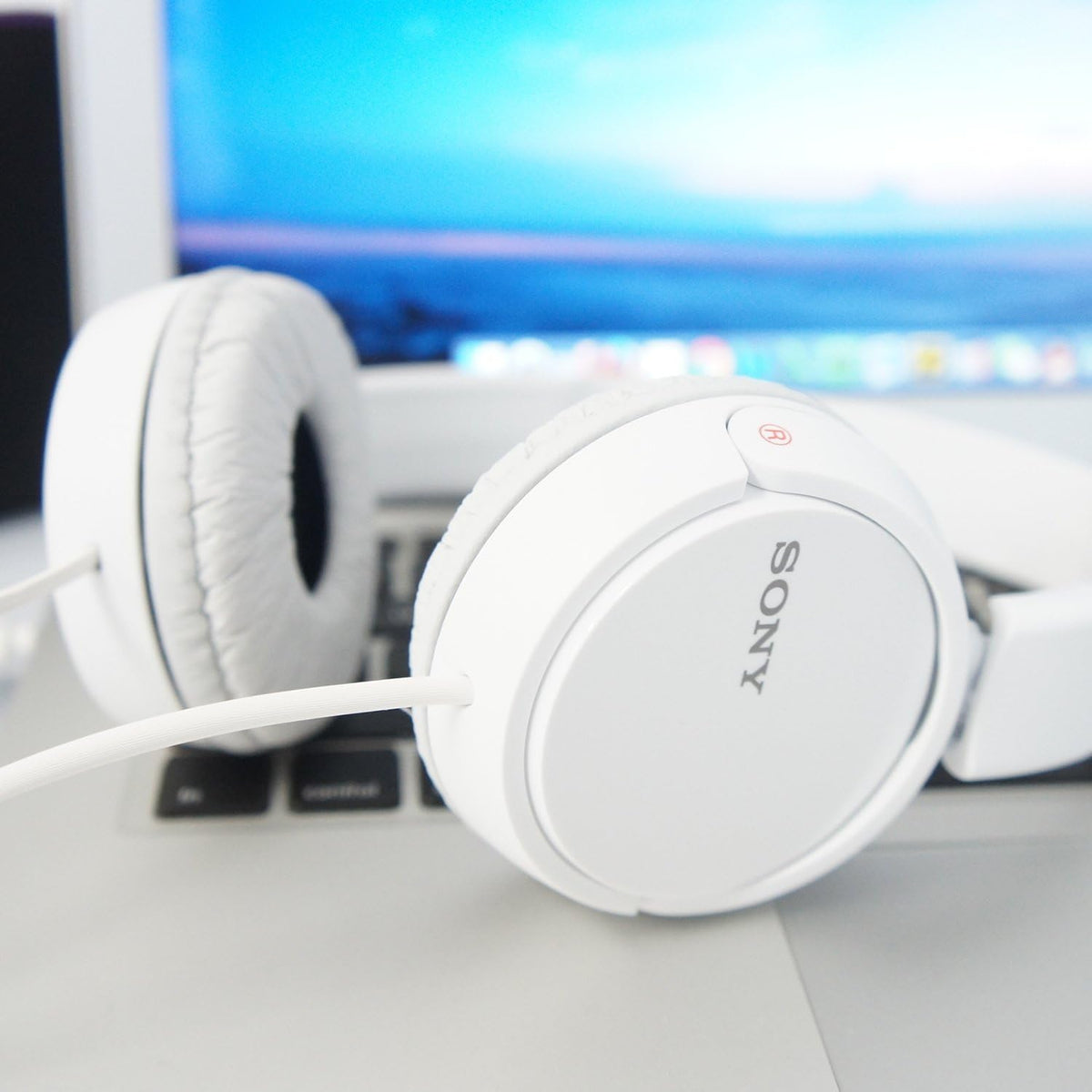 Sony MDR-ZX110 open-air design promotes breathable wear during longer sessions.