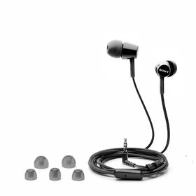 Sony three ear tip sizes and cord adjuster included for custom comfort