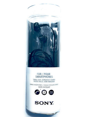 Sony product box and contents displayed for what’s included in the package