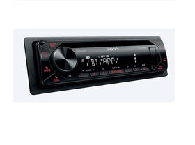 Sony MEX-N4300BT LCD display with clear, legible controls.