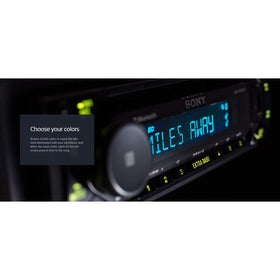 CD player on the Sony MEX-N5300BT for reliable in car playback
