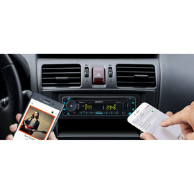 Aux input on the Sony MEX-N5300BT flexible audio connections