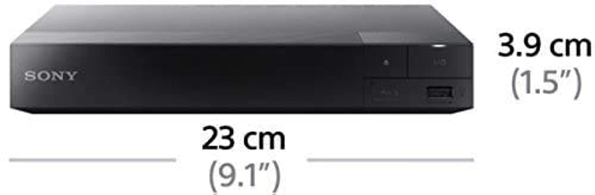 Sony Blu-ray player remote control for easy navigation with the device.
