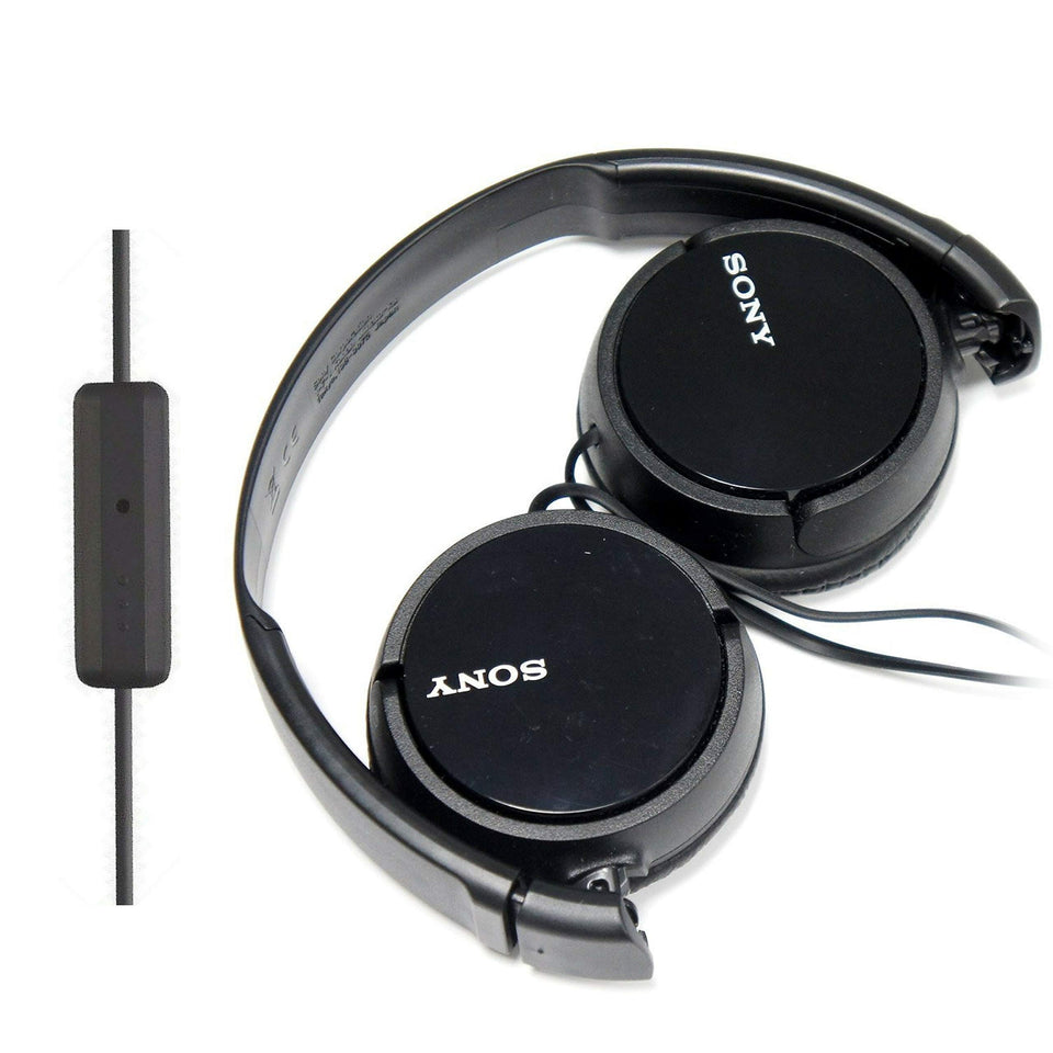 Sony over-ear headphones with dynamic driver delivering punchy bass for immersive listening.