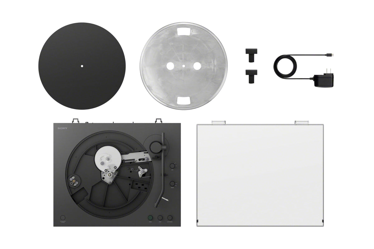 Built-in phono EQ enables flexible wired or wireless setups.