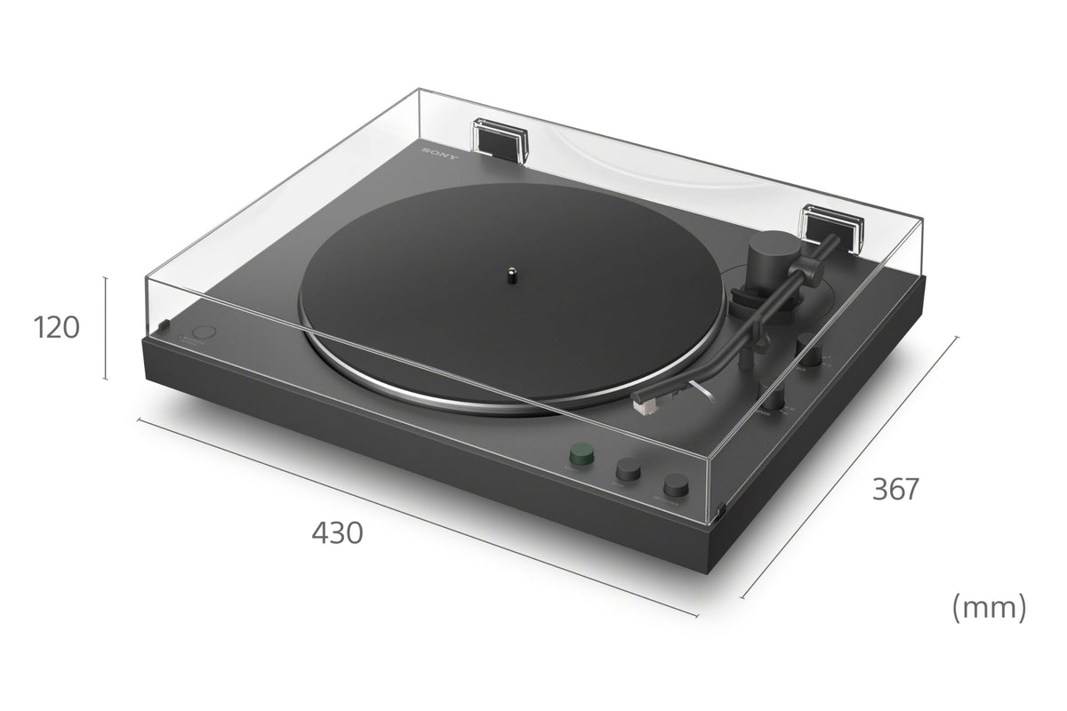 Hi-res wireless audio with aptX adaptive for crisp listening on PS-LX3BT.