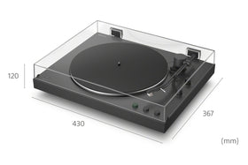 Hi-res wireless audio with aptX adaptive for crisp listening on PS-LX3BT.