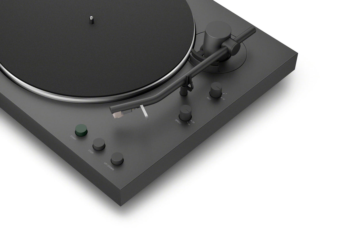 Wireless connection to headphones, speakers, or soundbars via PS-LX3BT.