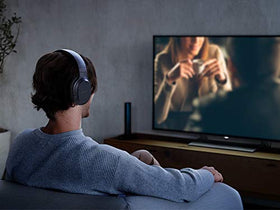 Sony RF400 headband offers adjustable comfort for binge sessions.