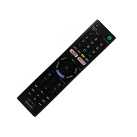 Sony RMT-TX300P remote angled shot emphasizing universal compatibility with Sony TVs