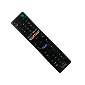 Sony RMT-TX300P remote back view highlighting durable build and battery compartment