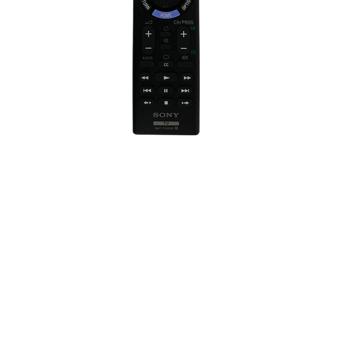 Sony RMT-TX300P compatibility chart showing wide model support for Sony TVs