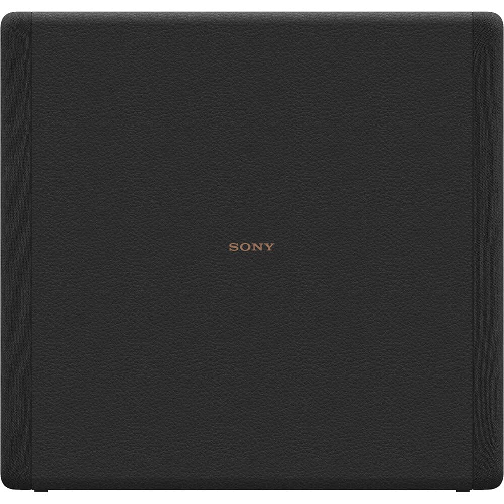 Sony SA-SW3 front view shows compact wireless sub for BRAVIA Theater.