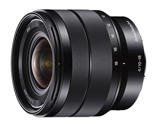 Sony SEL1018 10-18mm wide-angle lens for dramatic landscapes with bright f/4 and built-in OIS