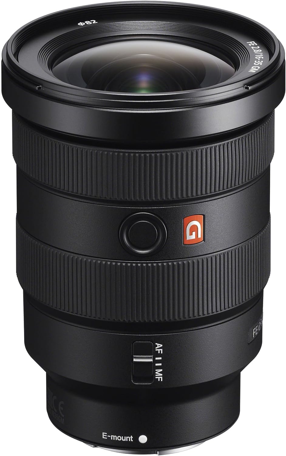 Sony SEL1635GM side profile shows compact design ideal for travel photography.