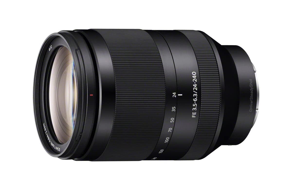 Bokeh-ready Sony SEL24240 with smooth background blur during portraits