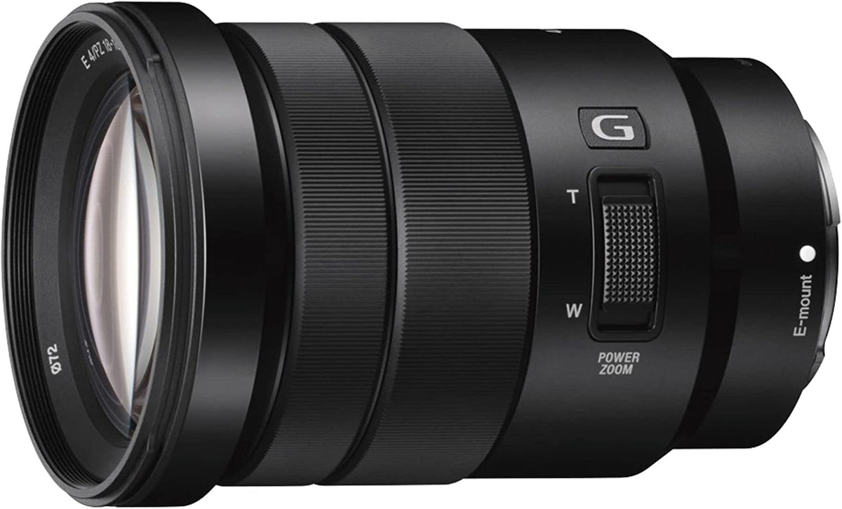 Sony SELP18105G e-mount lens with 18-105mm zoom for versatile shooting