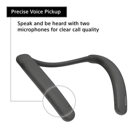 Sony SRS-NB10 neckband offers up to 20 hours of battery life.