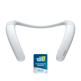 Sony SRS-NB10 neckband built-in microphone for clear work calls.