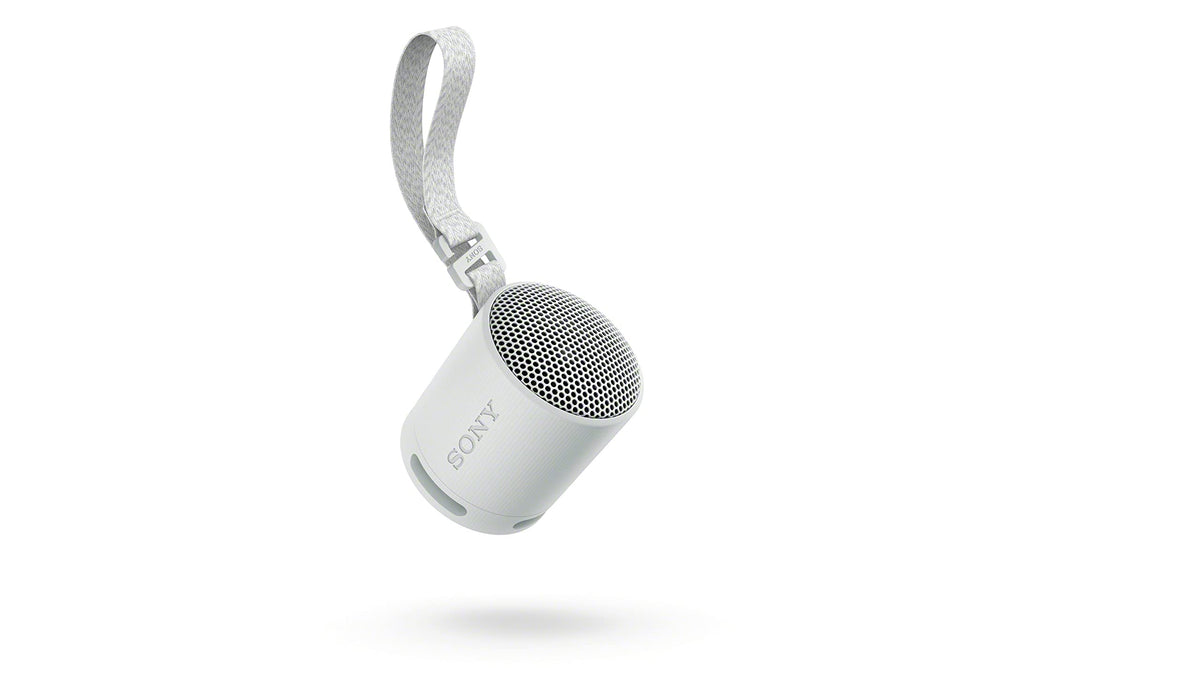 Sony SRS-XB100 USB-C port detail showing modern charging convenience benefit