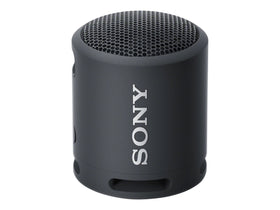 Two Sony SRS-XB13 speakers paired for stereo to widen soundstage