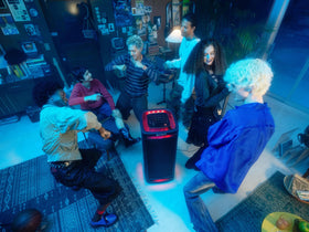 Sony SRSULT900AC karaoke setup with mic connectivity for instant performances