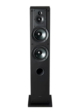 The Sony SS-CS3M2 floorstanding front view highlights the expansive cabinet for immersive listening.