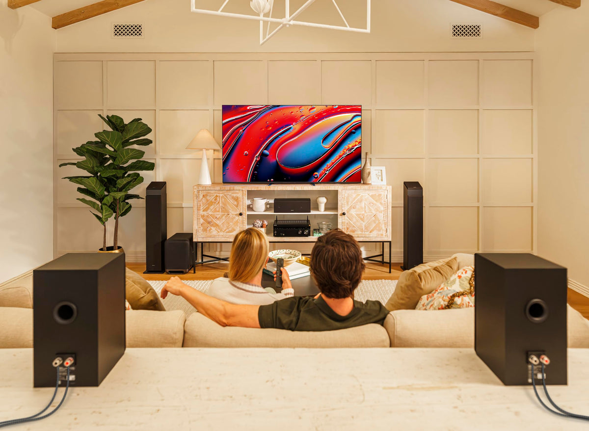 Sony SS-CS5M2 pair side view highlights 3-way drivers for immersive listening.