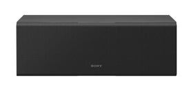 Sony SS-CS8M2 center speaker front view with dual woofers and compact footprint for small spaces.