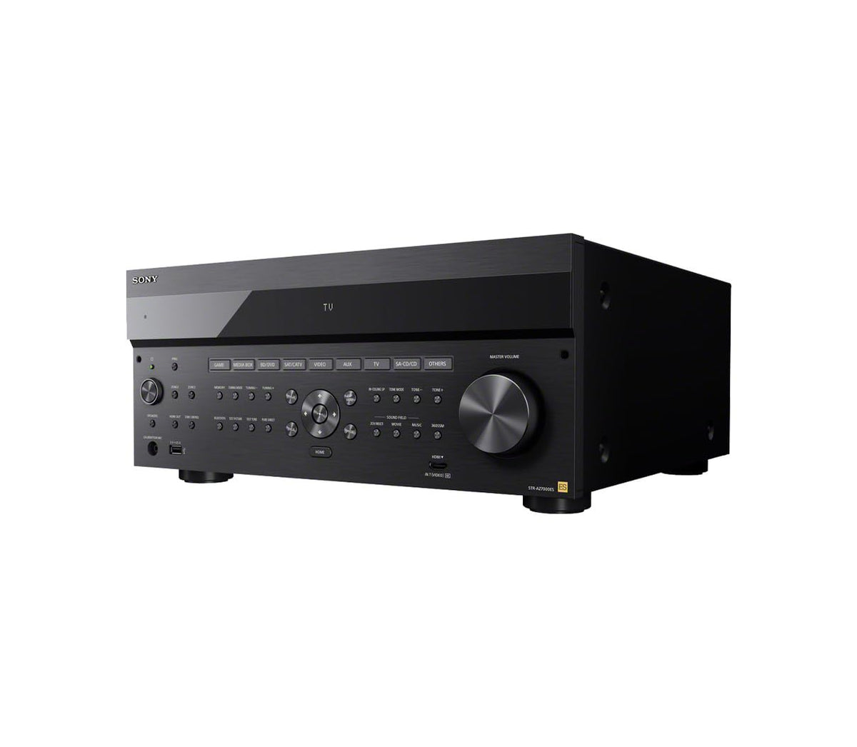 Sony STRAZ7000ES installation-ready design for wall or cabinet placement