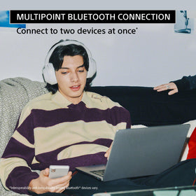 Compact foldable design with travel case keeps Sony ULT WEAR protected on the go.