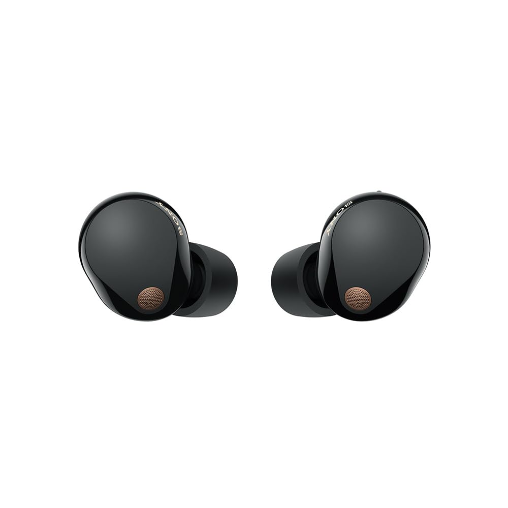 Sony WF-1000XM5 earbuds case front: a sleek, compact housing for daily carry.