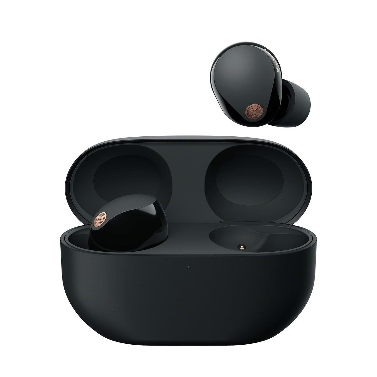 Sony WF-1000XM5 earbuds in-ear delivering immersive sound and comfortable fit