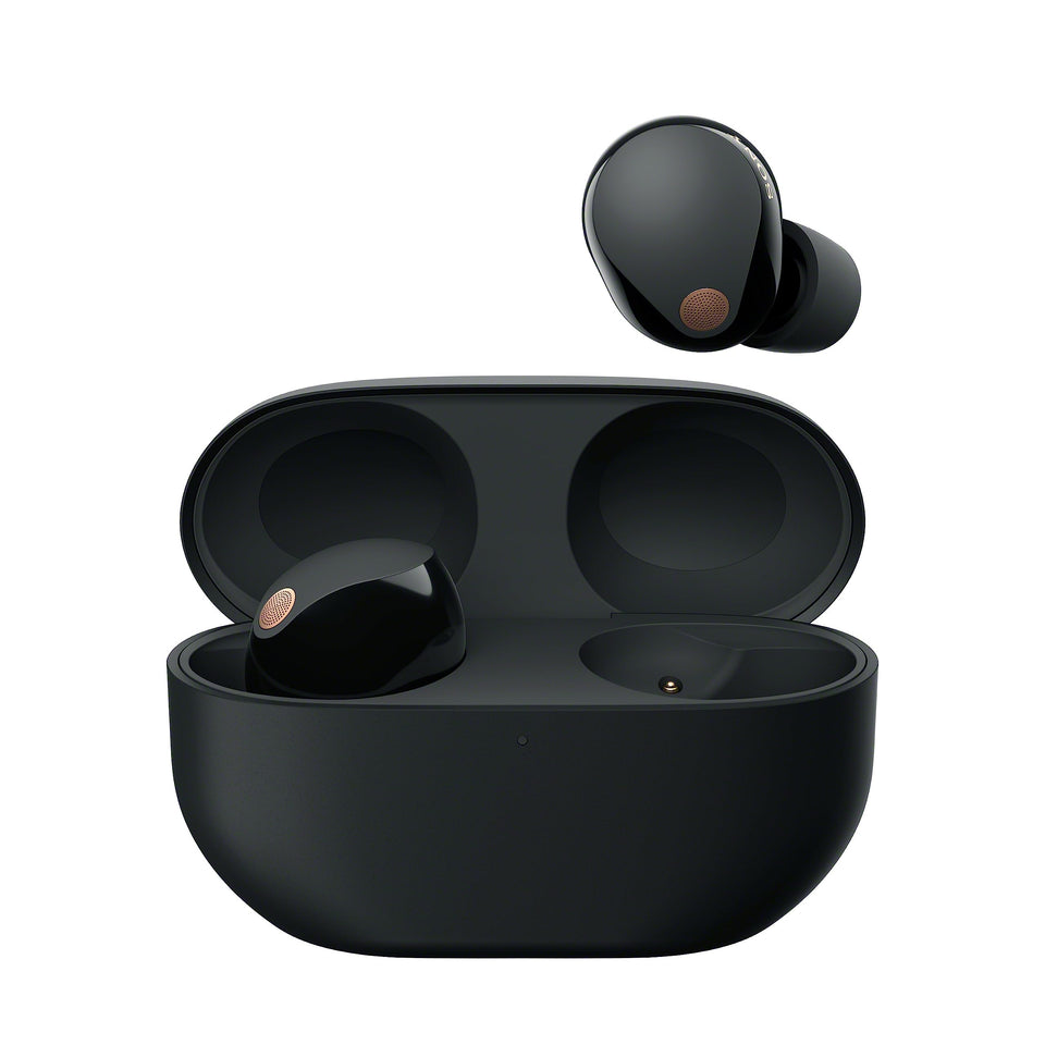 Sony WF-1000XM5 earbuds in-ear delivering immersive sound and comfortable fit