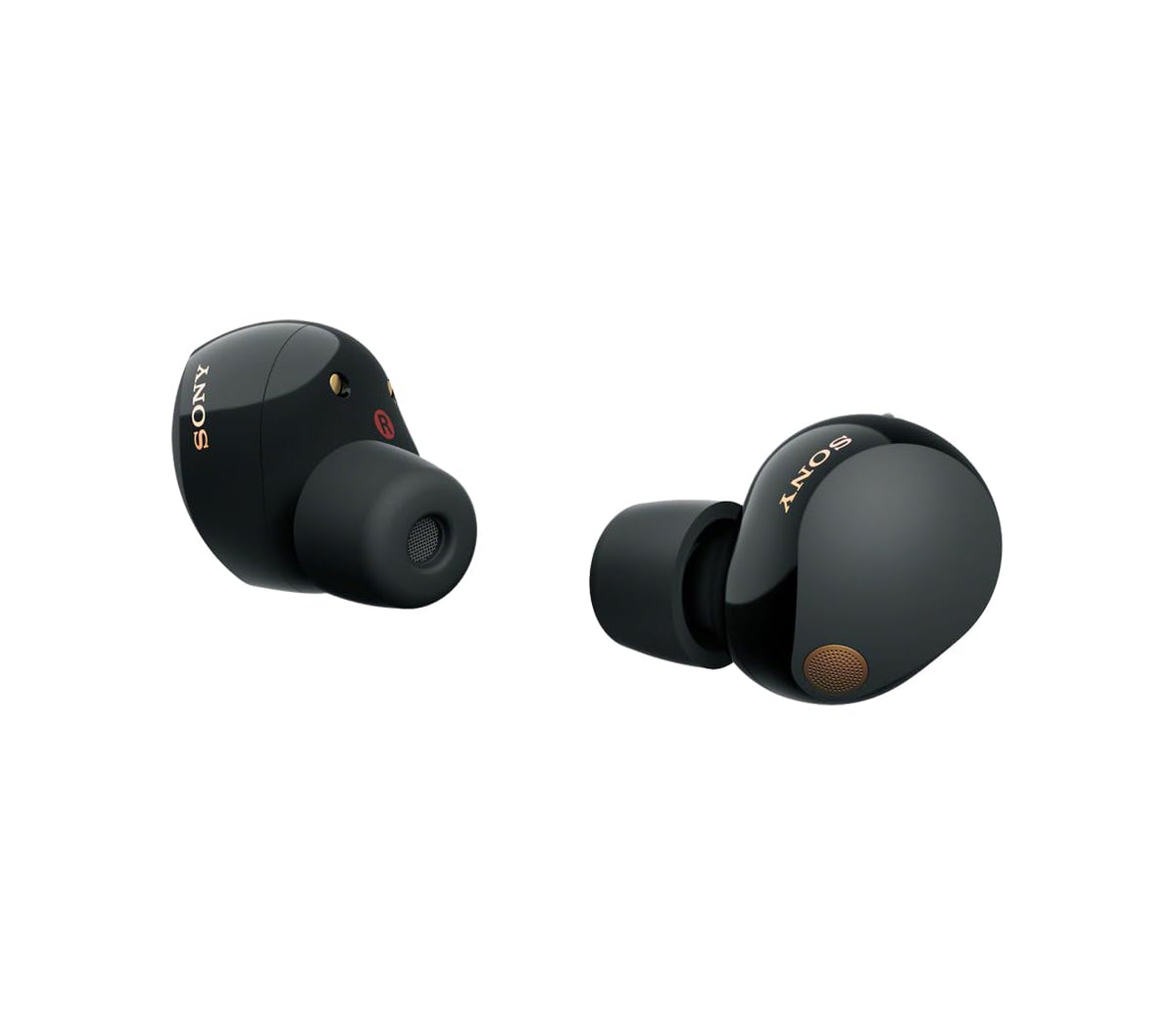 Sony WF-1000XM5 earbuds in use with active noise cancellation for quiet commuting