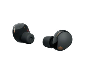 Sony WF-1000XM5 earbuds in use with active noise cancellation for quiet commuting