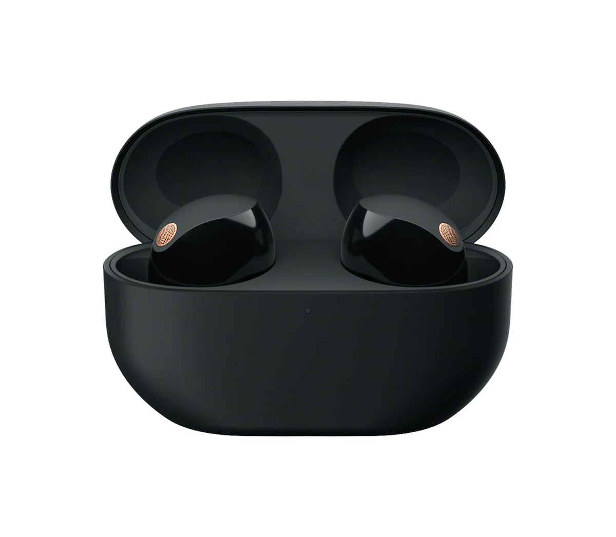 Sony WF-1000XM5 foam ear tips providing comfortable sealing fit