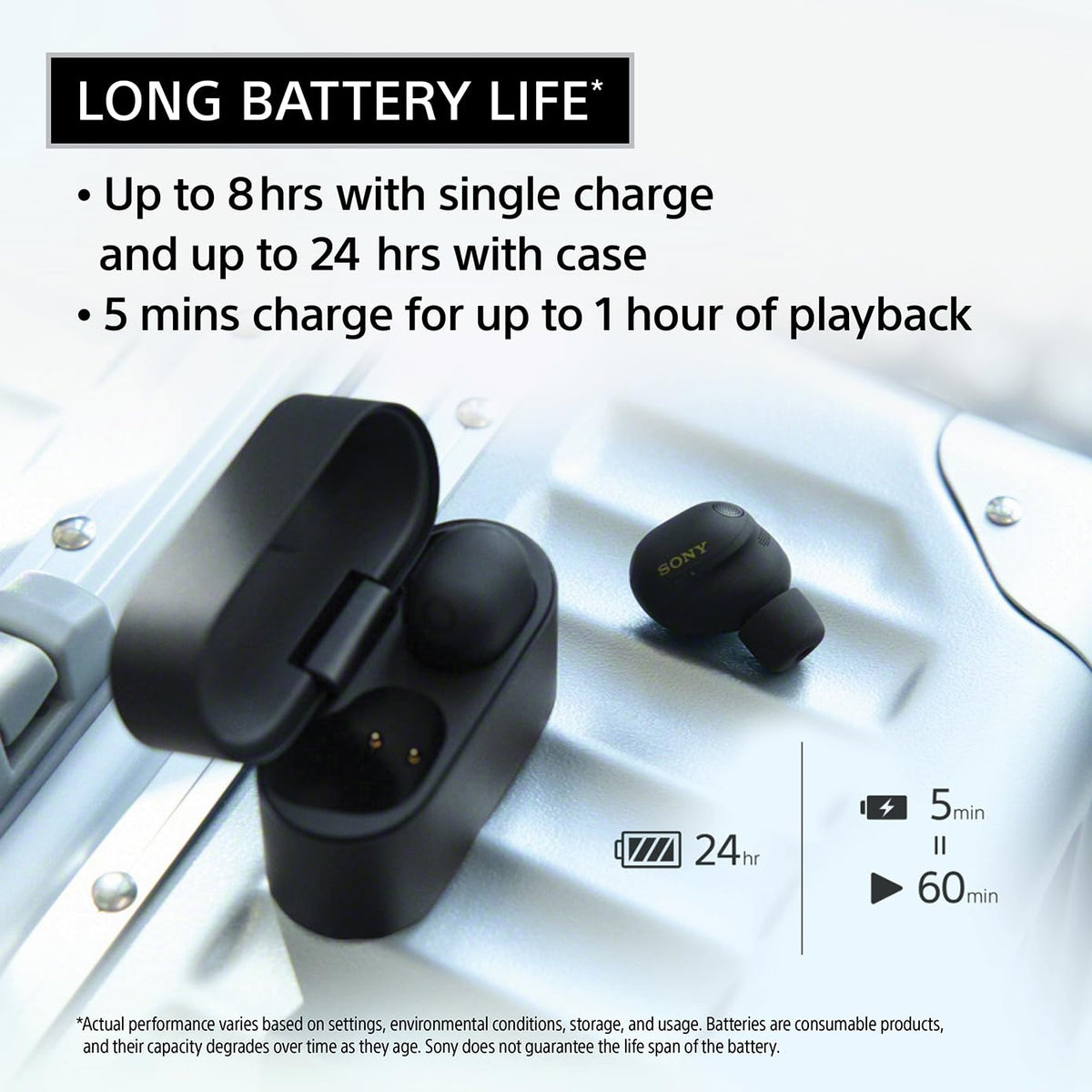 Sony WF-1000XM6 ergonomic design for extended wear