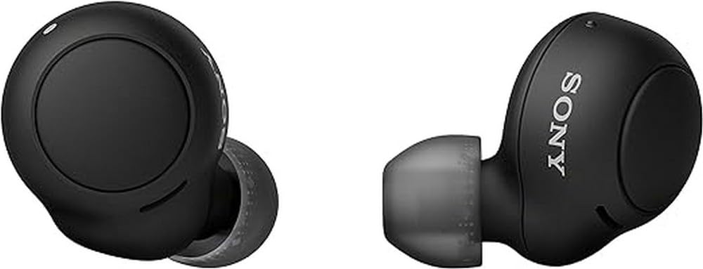 Sony WF-C500 earbuds in compact case for on-the-go charging